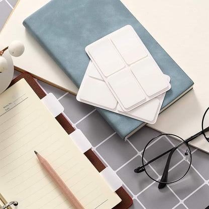 Sticky Index Tabs Page Marker Pop-up Page Flags Sticky Notes Tabs 1.6 x 1 Inch, White (800 Pieces)
