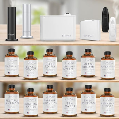 Levona Scent Oil Diffuser Essential Oils: Essential Oils Home Luxury Scents - Sweet Honeydew Essential Oil - Sweet & Fresh Notes of Nectarine and Floral Rose Essential Oil - 500 Ml Fragrance Oils