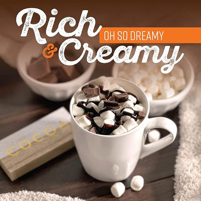 Two Rivers Coffee Hot Chocolate Pods Single Serve Cocoa Variety Sampler Pack Compatible with 2.0 Keurig K-Cup Brewers, 40 Count