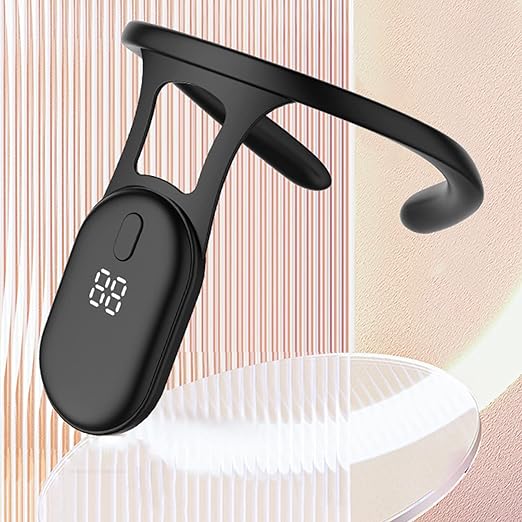 BestAlice Smart Posture Corrector and Trainer, Hanging Back Posture Correction, Intelligent Posture Trainer Check Posture in Real Time, Hunchback Posture Corrector Universal for Men fnd Women, Black