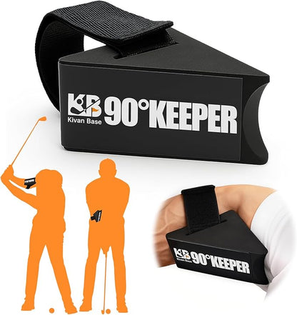Golf Swing Trainer Aid, 90°Keeper Golf Posture Correction Training Aid, Professional Swing Accuracy Improvement Tool for Preventing Over Swinging