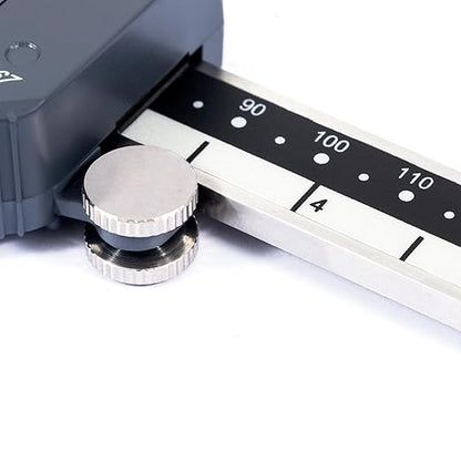 PEC Tools Digital Caliper, 12 Inch/300mm Industrial-Grade Stainless Steel Caliper, IP67 Waterproof & Oil-Resistant, Auto Power-Off, Inch/MM/Fraction Modes