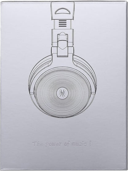 OneOdio Wired Over Ear Headphones Studio Monitor & Mixing DJ Stereo Headsets with 50mm Neodymium Drivers and 1/4 to 3.5mm Jack for AMP Computer Recording Podcast Keyboard Guitar Laptop - Grey