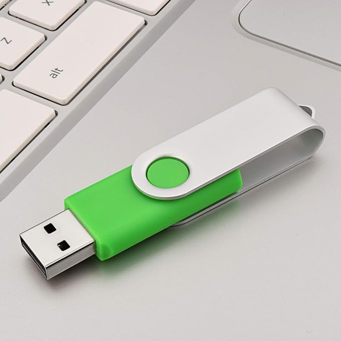 KOOTION 5 Pack 4GB USB Flash Drive Thumb Drive USB Drive 4 GB Jump Drive Memory Stick Pen Drive(5 Colors: Black Blue Green Purple Red)