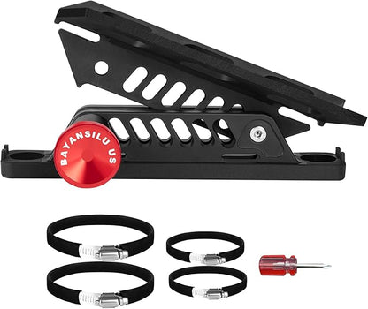Quick Release Fire Extinguisher Mount – UTV Fire Extinguisher with Mount Kit for Jeep, ATV, Truck – Adjustable Fire Extinguisher Bracket & Holder for Roll Bars – Boat & Vehicle Compatible.