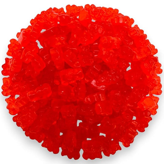 Irresistibly Delicious Strawberry Gummy Bears - 1.5 lbs of Fruity Bliss-Soft, Chewy, and Bursting with Tangy Delight-Great for Kids and Adults of All Ages(24 oz)