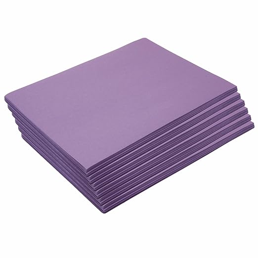 Construction Paper,Violet,9 inches x 12 inches,300 Sheets,Heavyweight Construction Paper,Crafts,Art,Kids Art,Painting,Coloring,Drawing,Creating,Paper,Art Project,All Purpose
