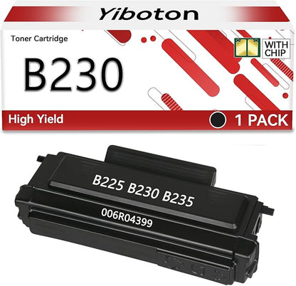 B230 B225 B235 Black Toner Cartridge (with New Chip) Replacement for Xerox 006R04399 006R04400 006R04401 Toner Cartridge Compatible for Xerox B230 B225 B235 Printer