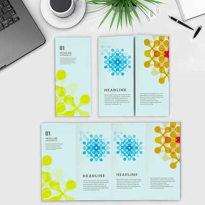 Goefun Blue Cover Stock 8.5x14 Thick Paper 100 Sheets, 80lb Blue Heavyweight Legal Cardstock Printer Paper For Arts and Crafts, Brochures, Posters