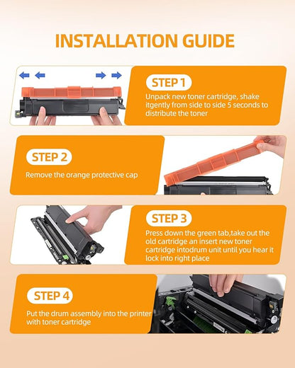 TN830XL Toner Cartridge Replacement for Brother TN830XL TN830 XL Toner TN-830XL Work for Brother DCP-L2640DW HL-L2460DW MFC-L2820DW HL-L2405W HL-L2480DW HL-L2400D (1 Black)