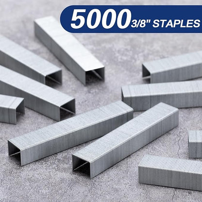 Deli Staples, Premium Heavy Duty Staples for Heavy Duty Staplers, 3/8'' Length, 70 Sheet Capacity, 100/Strip, 5000/Box