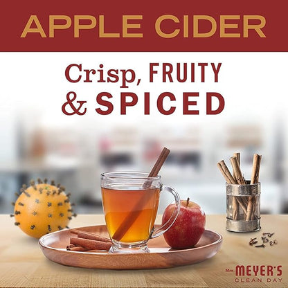 Mrs. MEYER'S CLEAN DAY New Spring Scent Variety Pack (Apple Cider + Acorn Spice + Mum)