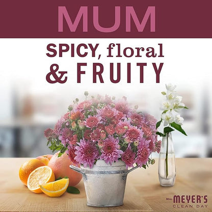 Mrs. MEYER'S CLEAN DAY New Spring Scent Variety Pack (Apple Cider + Acorn Spice + Mum)