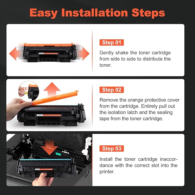 v4ink 072H 072 Black Toner Cartridge Replacement for Canon 072 072H High Capacity Toner for Canon imageCLASS MF284dw MF287dw MF288dw MF289dw LBP172dw LBP170 MF280 Series Printer, Support for Fax