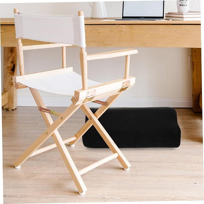 Under Desk Foot Rest Pad with Soft Cover Ergonomic Office Foot Support Cushion for Leg and Knee Relaxation Promotes Comfortable Footrest for Home and Work Use