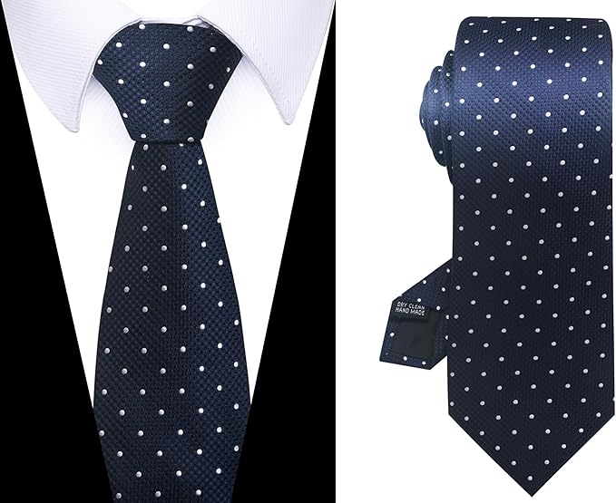 Tie For Men Necktie Woven Jacquard Neck Ties Set 6 PCS