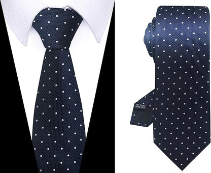 Tie For Men Necktie Woven Jacquard Neck Ties Set 6 PCS