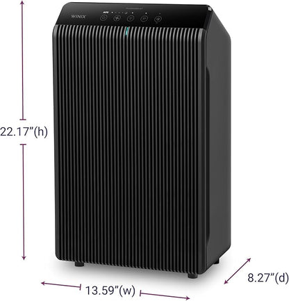 WINIX 5510 Air Purifier (New Generation of 5500-2 with App Support) for Home Large Room Up to 1881 Ft² in 1 Hr, True HEPA, High Deodorization Carbon Filter and Auto Mode, Captures Pet Allergies, Smoke