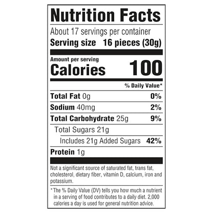 NERDS Gummy Clusters, Candy, Very Berry, Crunchy and Gummy, 18.5 oz (Pack of 2)