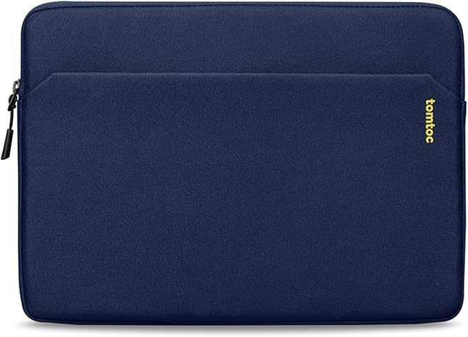 tomtoc Slim Laptop Sleeve for 14-inch MacBook Pro M5/M4/M3/M2/M1 Pro/Max 2025-2021, Water-Resistant Protective Case for 13.8 Inch Surface Laptop AI PC, Accessory Bag