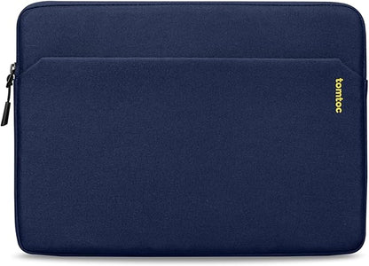 tomtoc Slim Laptop Sleeve for 15-inch 2025 New MacBook Air M4/A3241, M3/A3114, M2/A2941, 15 Inch Microsoft Surface Laptop AI PC/6/5, Dell XPS 15 Plus, Recycled Water-Resistant Protective Case Bag