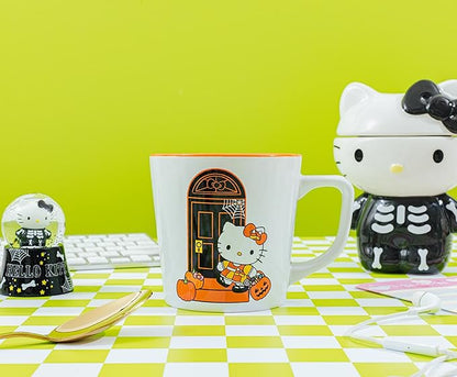 Silver Buffalo Sanrio Hello Kitty Halloween Ceramic Mug, 17.5 Ounces
