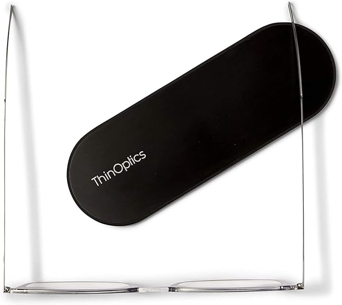 ThinOptics Frontpage Blue-Light Blocking Computer Reading Glasses and Milano Aluminum Case