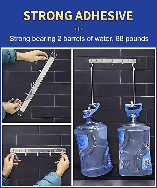 Double Sided Tape Strong Adhesive, Super Stick Large Tape Heavy Duty Mounting (20Ft x 1.2In), No Damage Wall Adhesive Clear Removable, Nano Decor Poster Tape