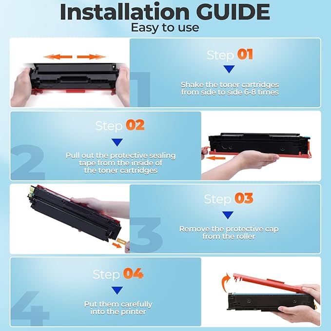 210X Toner Cartridges 4301fdw for HP 210X 210A Toner Cartridges 4 pack, 4301fdw 4201dn 4201dw Toner Cartridge, HP210X HP210A 210 Toner for Color Laser Jet Pro MFP 4301fdw 4201dn 4201dw 4301fdn 4301fdn