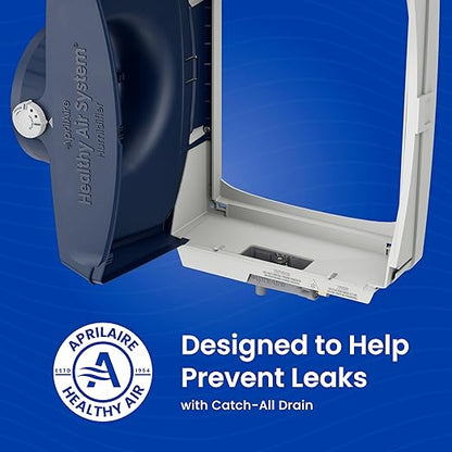 AprilAire 620MKZ Whole-House, Large Bypass Evaporative Humidifier – 18 Gallons Per Day, Water Saving with Manual Control and Installation Kit for up to 5,300 Sq. Ft.