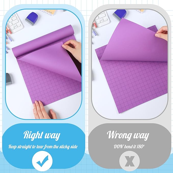 8 Pads Big Sticky Notes 11 x 11 Inch Lined Jumbo Large Sticky Notes for Wall,Giant Strong Power Memo Square Post for Office, 25 Sheets/Pad(Vivid Color)