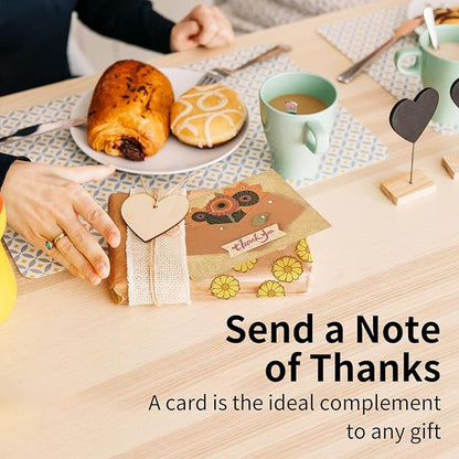 Card Making Kits Greeting Cards DIY Sunflower Thank You Cards with Envelopes, 9 Sets, Includes Wedding Thank You Cards, Sunflower Birthday Cards