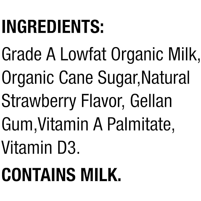 Horizon Organic Shelf Stable 1% Lowfat Strawberry Milk Boxes, 8 fl oz, 6 Count - 8g Protein per Serving, USDA Organic UHT from Pasture-Raised Cows, Ready to Drink for Lunchbox, Travel, or On-the-Go, No Refrigeration Needed