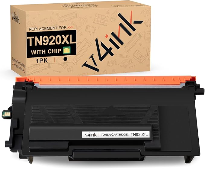 v4ink Compatible TN920XL Toner Replacement for Brother TN920XL TN920 XL Toner Cartridge for Brother HL-L5210DN HL-L5210DW HL-L5215DW HL-L6210DW HL-L6217DW HL-L6310DW HL-L6415DW HL-EX415DW MFC-L5710DN