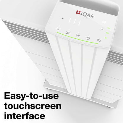 IQAir HealthPro Plus XE Air Purifier - 2-Pack- Smart HyperHEPA Filtration for Large Rooms up to 2250 sq ft - Viruses, Allergens, Smoke, Mold, Dust, Pet Dander, Swiss Made, WiFi Enabled