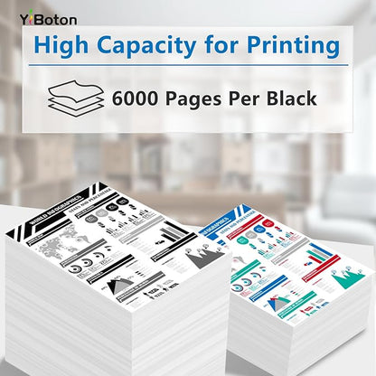 B230 B225 B235 Black Toner Cartridge (with New Chip) Replacement for Xerox 006R04399 006R04400 006R04401 Toner Cartridge Compatible for Xerox B230 B225 B235 Printer
