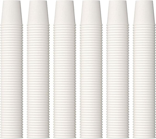 JOLLY PARTY 2 oz Paper Cups, 1440 Pack Small Bathroom Paper Cups, White Mouthwash Cups, Disposable Mini Espresso Cups, Paper Sampling Cup