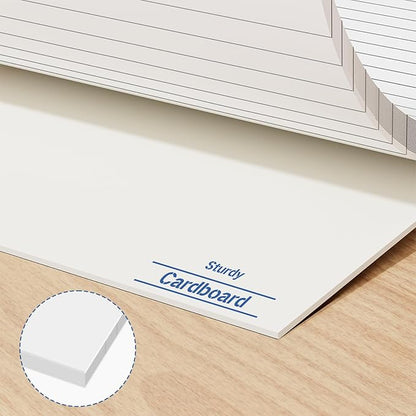 Legal Pads 4 Pack of Note Pads 6 x 9 Inch Notepad 21lb Thick Paper Legal Pad 30 Sheets Note Pad College Ruled Small Legal Pads 29 Lines Writing Pads for Writing, Sketching, and Note-Taking