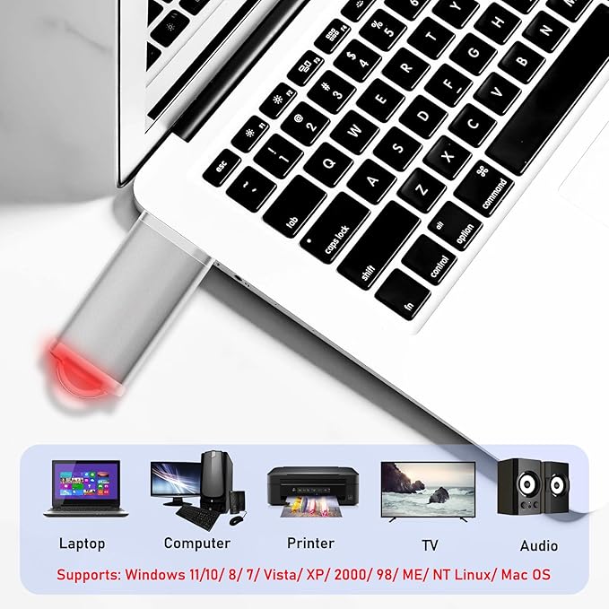 4GB USB Flash Drive 20 Pack Nicepicten Thumb Drives Pack Jump Zip Drive USB 2.0 Flash Drives Mulitipack 4GB Memory Stick with Labels & Lanyards - Silver