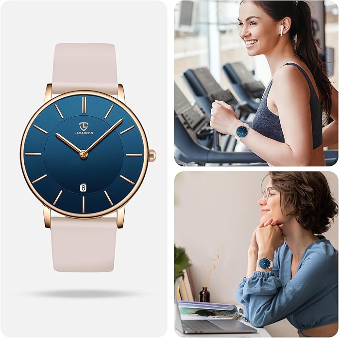 BEN NEVIS Watch, Mens Watch, Minimalist Fashion Simple Wrist Watch Analog Date with Leather Strap