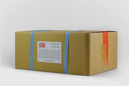 ASA 5/8" x 2" Long. Clear Hot Melt Glue Sticks. All Purpose. High Temp, Good for Toy, Ornament, Plastic, Wood, Fabric, Ceramic, Craft, Carton, and Fabric, 25 lbs (Approx. 1416 Sticks)