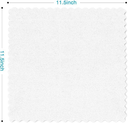 Orighty Cleaning Cloths Bulk, 150 Pack Shop Rags Reusable, Multi-Purpose Shop Towels for Cars, Microfiber Cleaning Rags for Automotive, Mechanic, Kitchen, Lint Free Towels 11.5’’ x 11.5’’, White