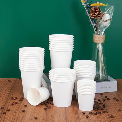 LITOPAK 480 Pack 5 oz Disposable Paper Cups, Disposable Mouthwash Cups, Small Disposable Cups, Mini Paper Cups for Parties, Picnics, Barbecues, Travel and Events