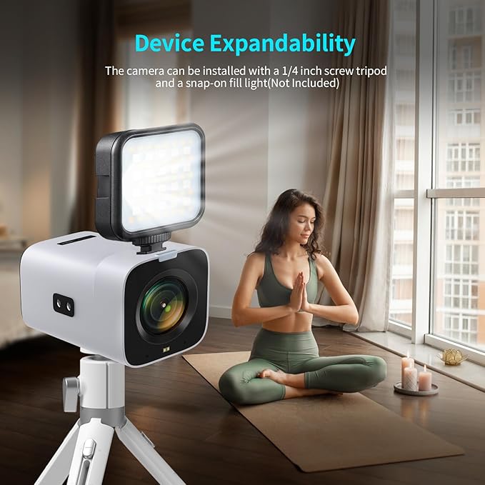 TOALLIN 4K 60FPS Box Video Camera, 20X Optical Zoom, Support PoE/SDI/HDMI/USB, TOF AutoFocus, Built-in Dual Mics, Live Streaming Camera for Church Worship Online Education & Video Conferencing