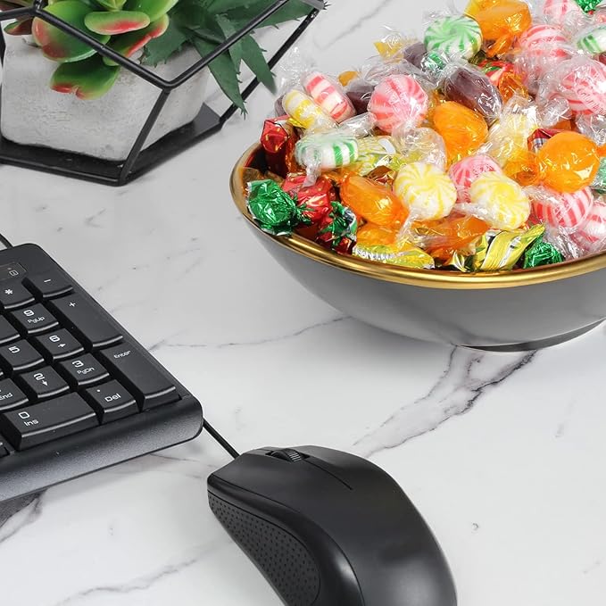 Dooboe Hard Candy Mix - 7 Pounds - Christmas Big Bulk Hard Candies Individually Wrapped - Holiday Old Fashioned Stocking Stuffers - Rootbeer, Strawberry, Toffee, Mint and More