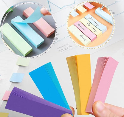 40 Pack Sticky Notes Flags Tabs Page Markers,4000 Sheets Index Tabs,Small Self-Stick Note Pads,8 Bright Colors Page Flags Mini Self-Stick Pads to Post for Office,School,Home,Meeting,Back to School