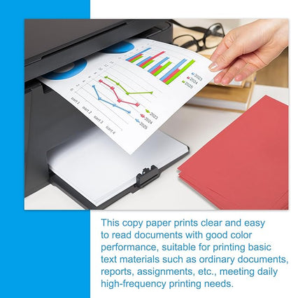 MECCANIXITY 75 Sheets A4 Colored Print Copy Paper 5.8" x 8.3" Origami Paper Printer Paper 80gsm for Printing, Document Copying, Art Craft,Dark Green