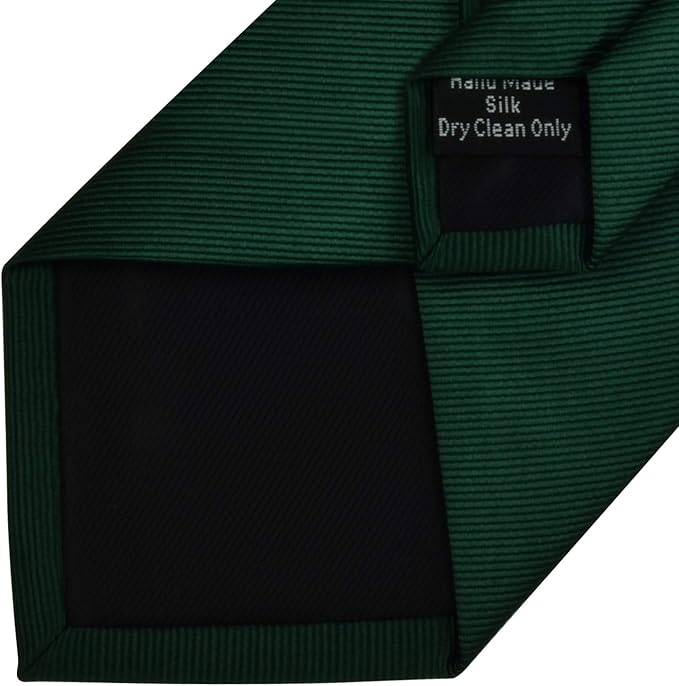 GUSLESON Classic New 3.15"（8cm） Men's Solid Color Necktie Wedding Business Tie + Gift Box