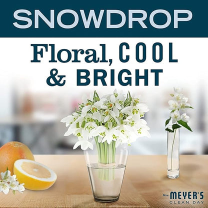 Mrs. MEYER'S CLEAN DAY Liquid Hand Soap, Snow Drop 12.5 Fl Oz (Pack of 2)