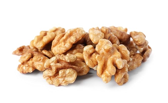 Oven Roasted California Salted Walnuts with Himalayan Salt and A Drizzle of Oil - Great Source of Omega 3 And Tons of Other Healthy Nutrients – All Natural - Vegan Friendly - Super Crunchy - Farm Fresh Nuts Brand (2 Pound)